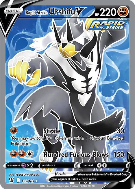 Rapid Strike Urshifu V - Full Art Foil
