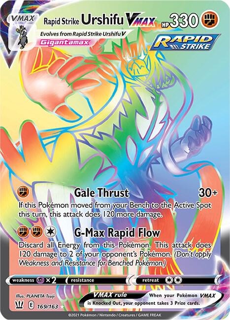 Rapid Strike Urshifu VMax - Secret Foil