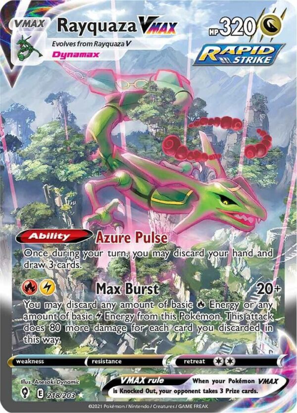 Rayquaza VMax - Alt Art Foil