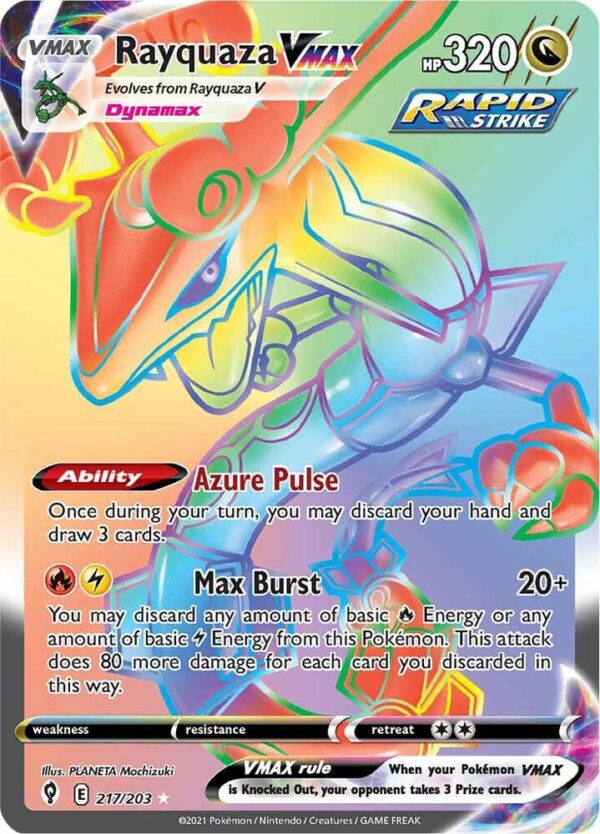 Rayquaza VMax - Secret Foil
