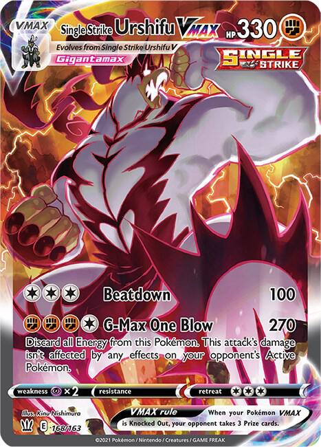Single Strike Urshifu VMax - Alt Art Foil