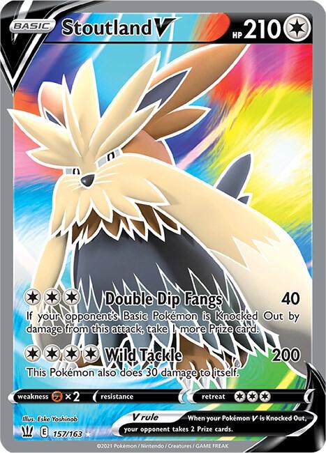 Stoutland V - Full Art Foil