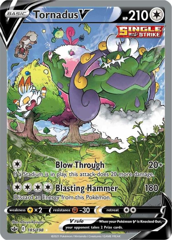 Tornadus V - Alt Art Foil