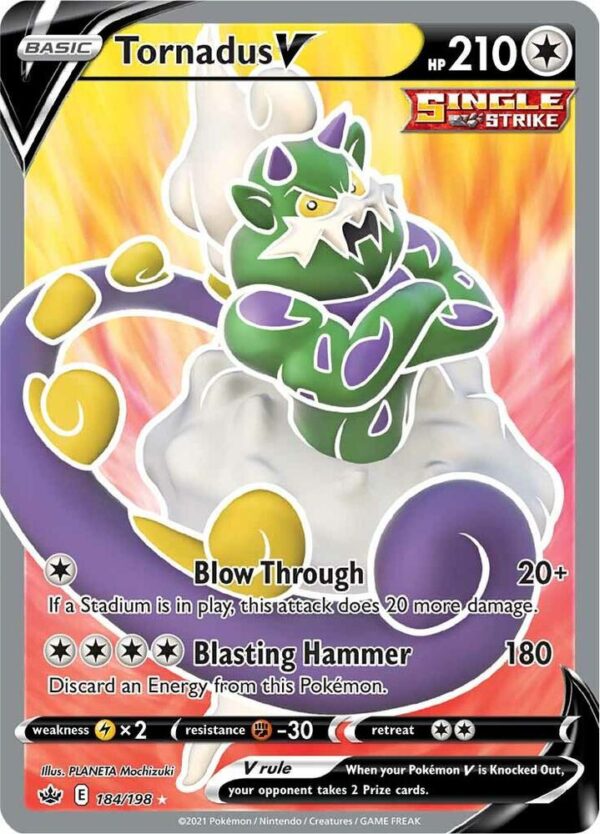 Tornadus V - Full Art Foil