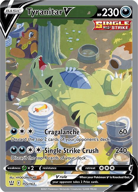 Tyranitar V - Alt Art Foil
