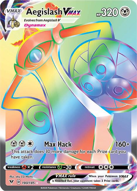 Aegislash VMax - Secret Foil