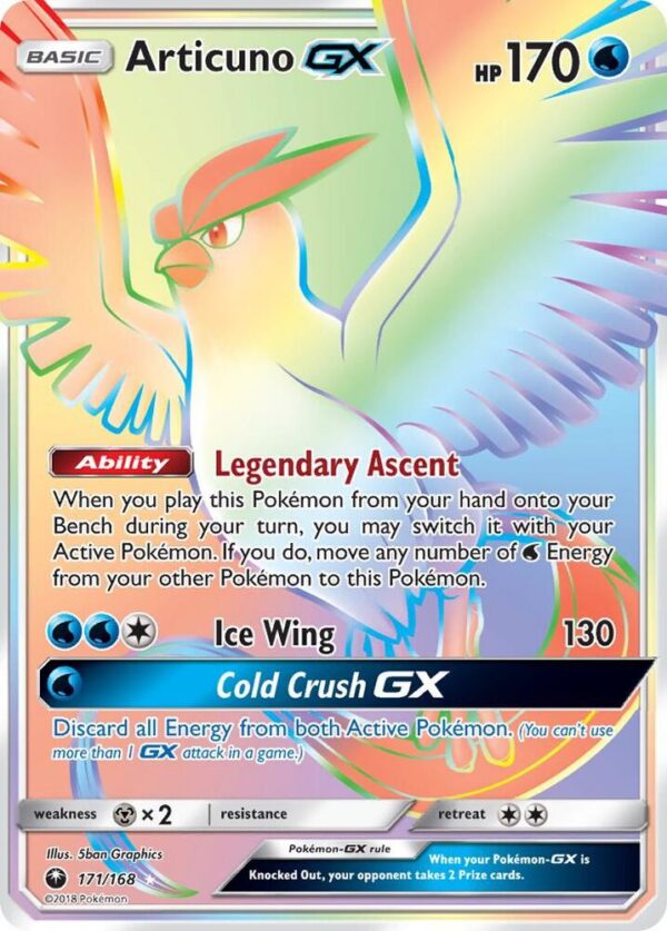 Articuno GX - Secret Foil