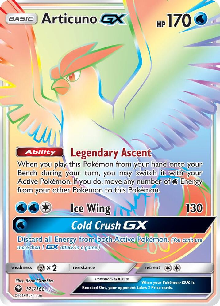 Articuno GX - Secret Foil