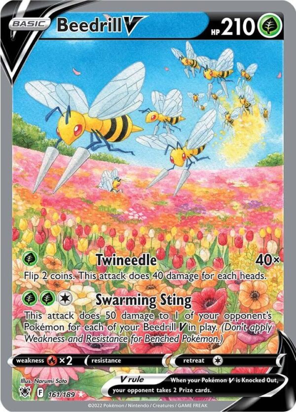 Beedrill V - Alt Art Foil