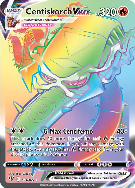Centiskorch VMax - Secret Foil