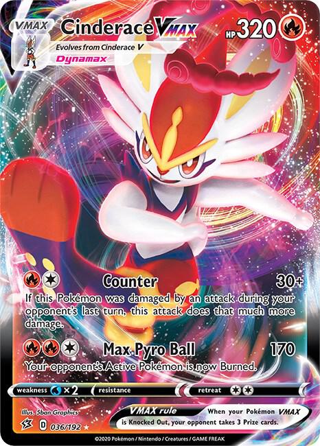 Cinderace VMax - Foil