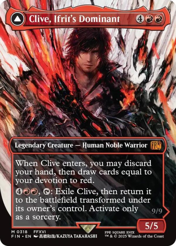 Clive, Ifrit's Dominant - Borderless