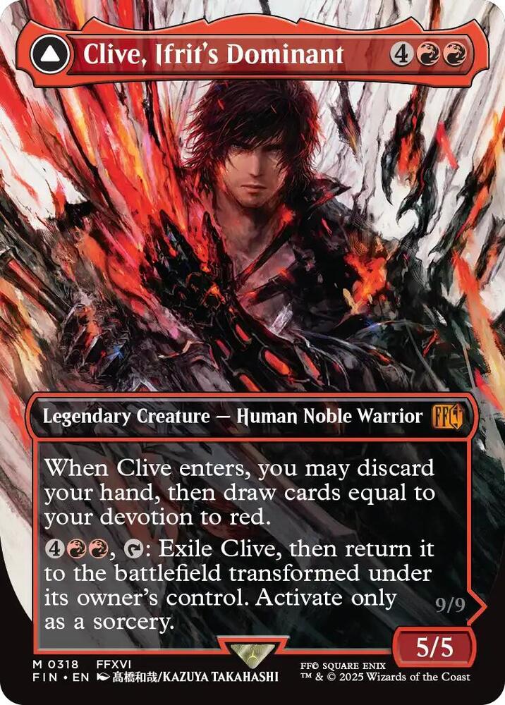 Clive, Ifrit's Dominant - Borderless