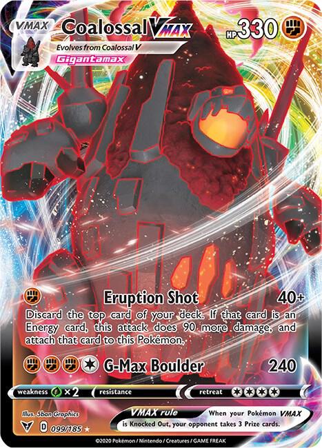 Coalossal VMax - Foil