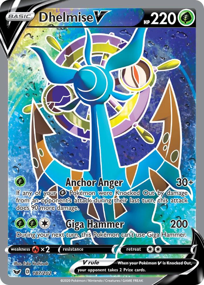 Dhelmise V - Full Art Foil