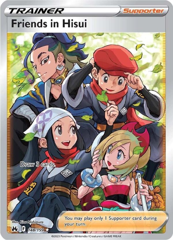 Friends in Hisui - Full Art Foil