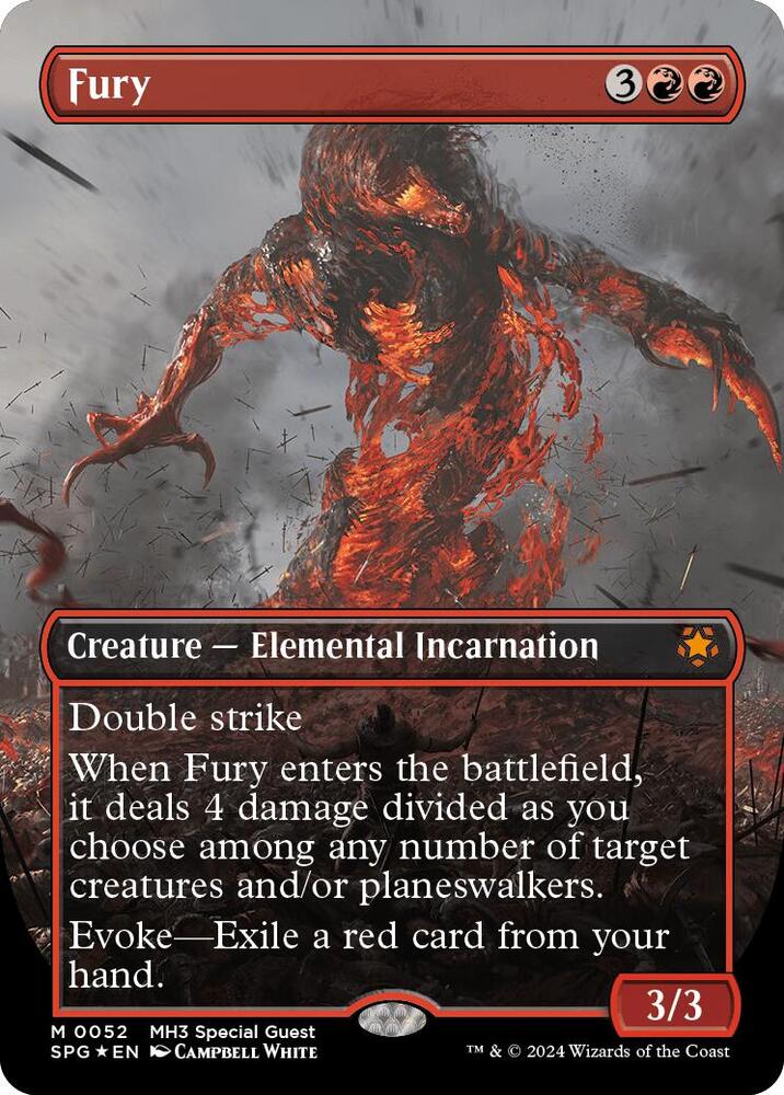 Fury - Borderless Textured Foil