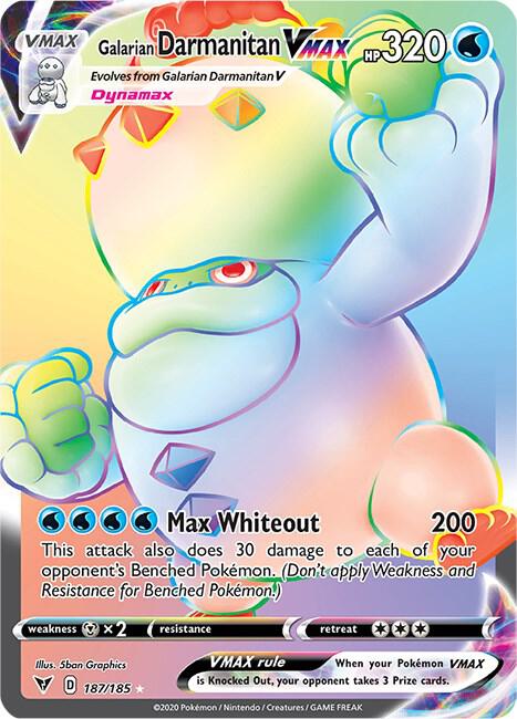 Galarian Darmanitan VMax - Secret Foil