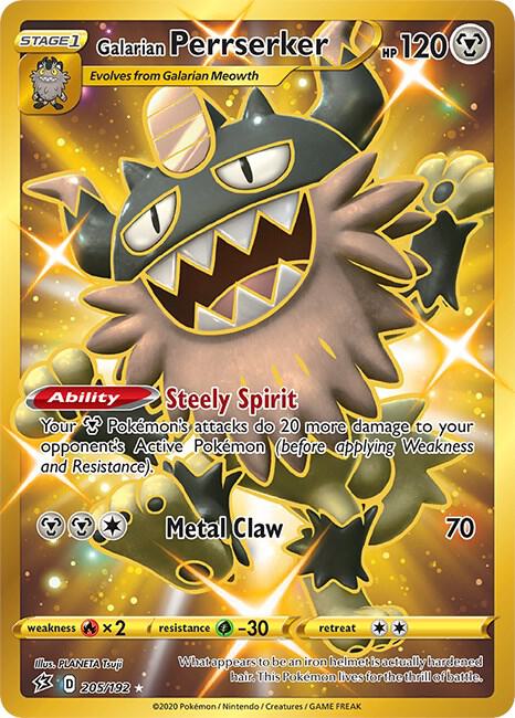 Galarian Perrserker - Secret Foil