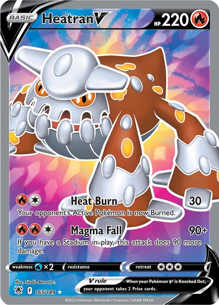 Heatran V - Full Art Foil