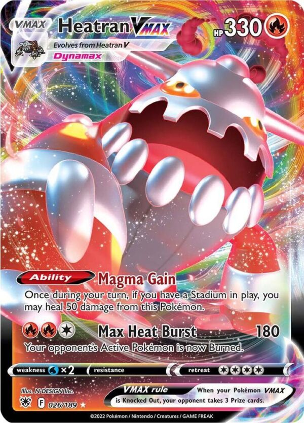 Heatran VMax - Foil