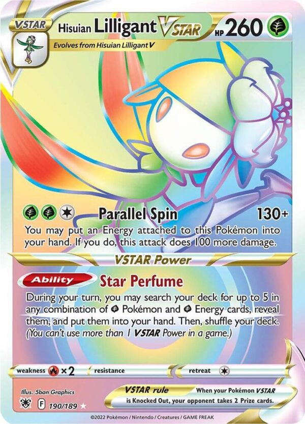 Hisuian Lilligant VStar - Secret Foil