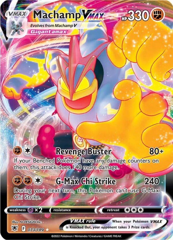 Machamp VMax - Foil