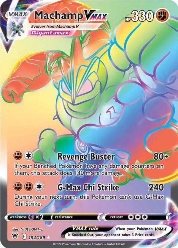 Machamp VMax - Secret Foil