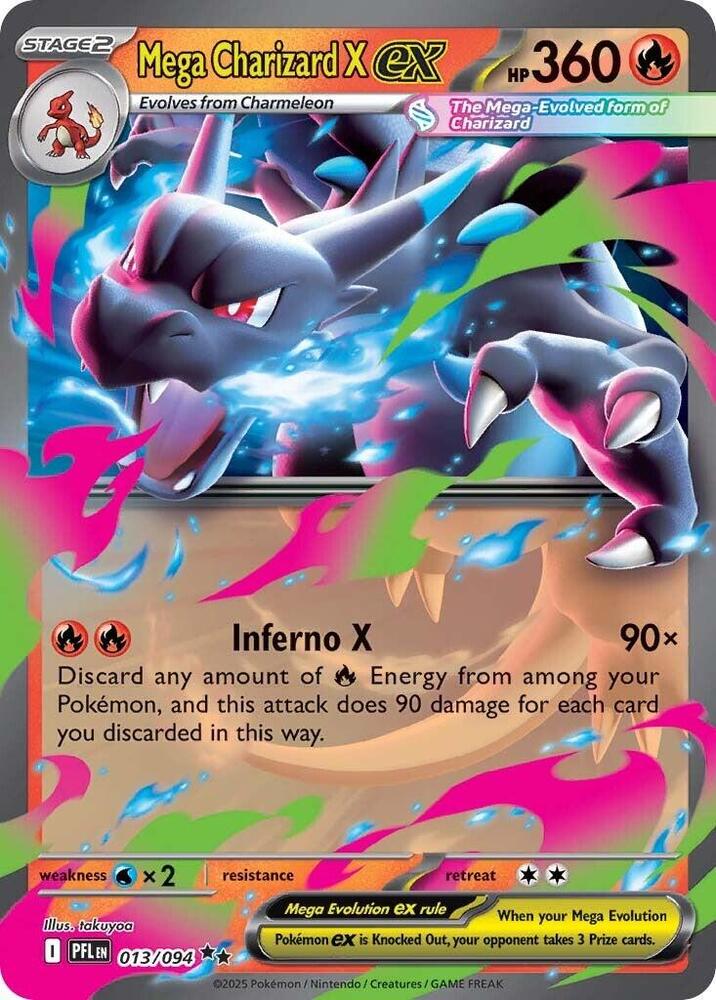 Mega Charizard X ex - Foil