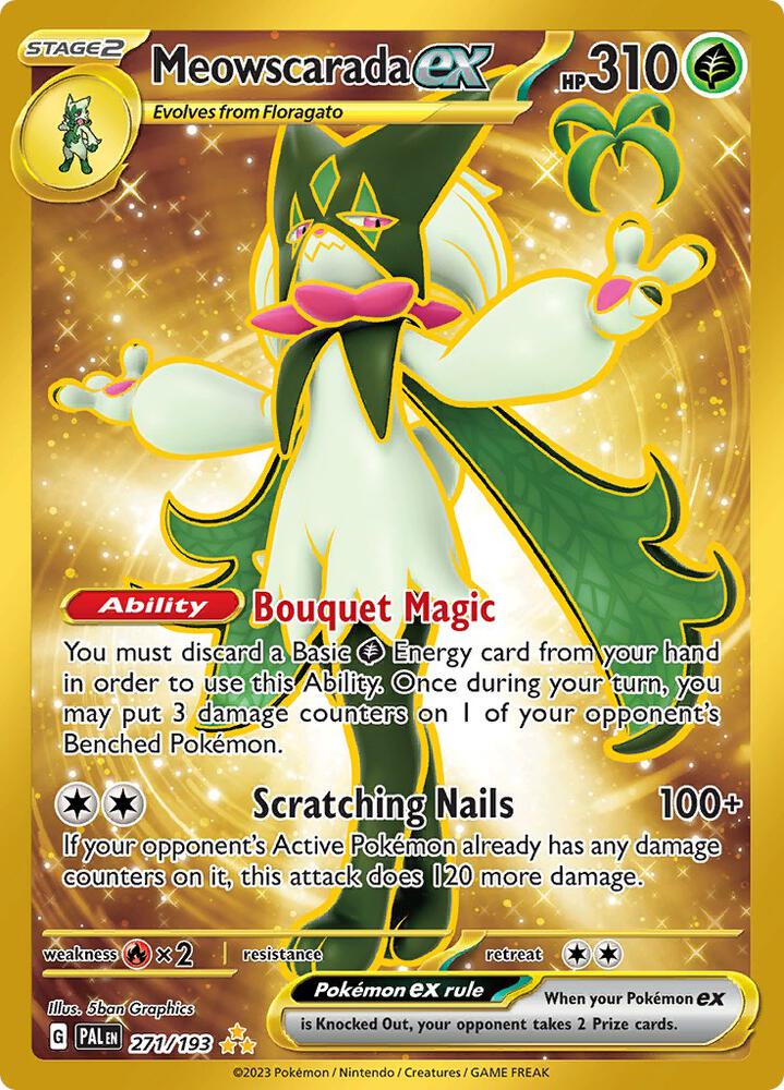 Meowscarada ex - Foil
