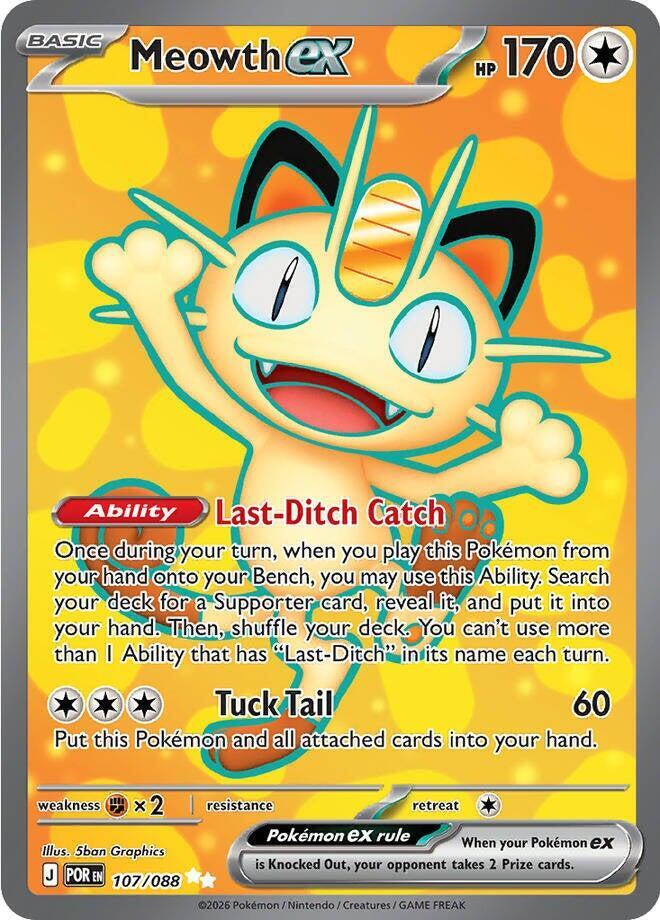 Meowth ex - Foil
