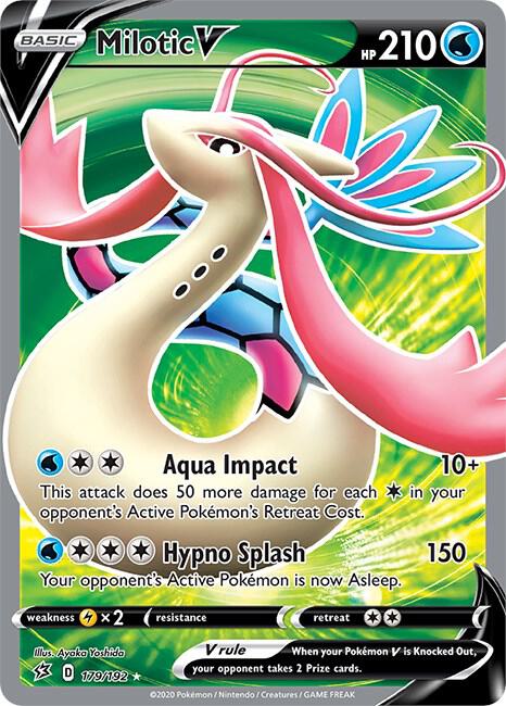 Milotic V - Full Art Foil