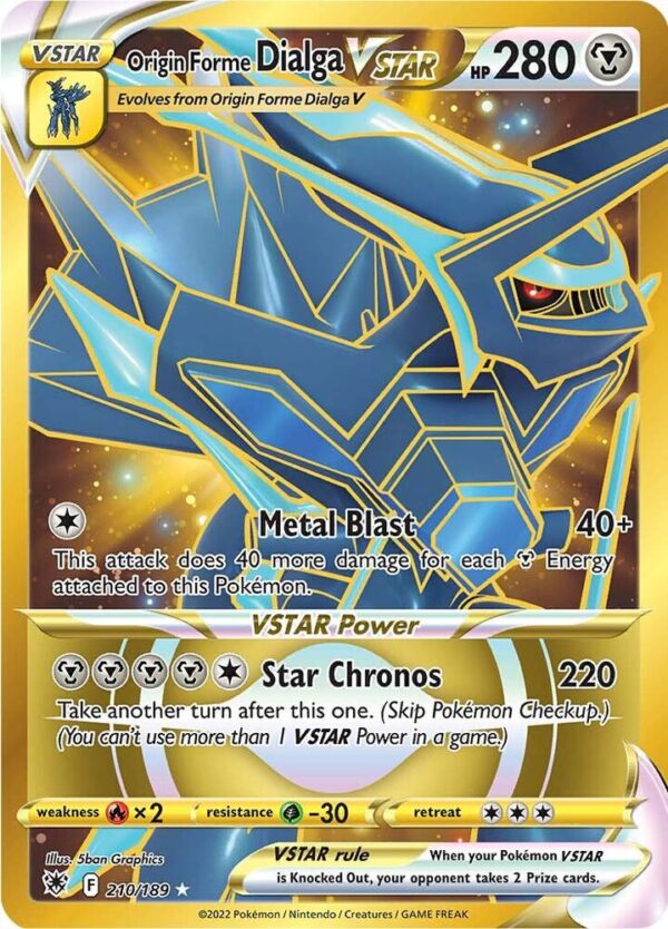 Origin Forme Dialga VStar - Secret Foil