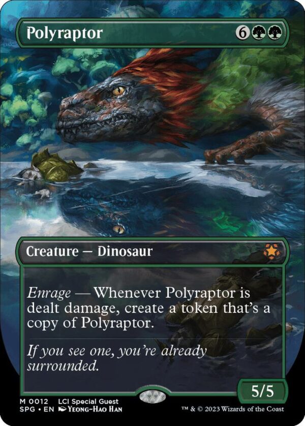 Polyraptor - Borderless