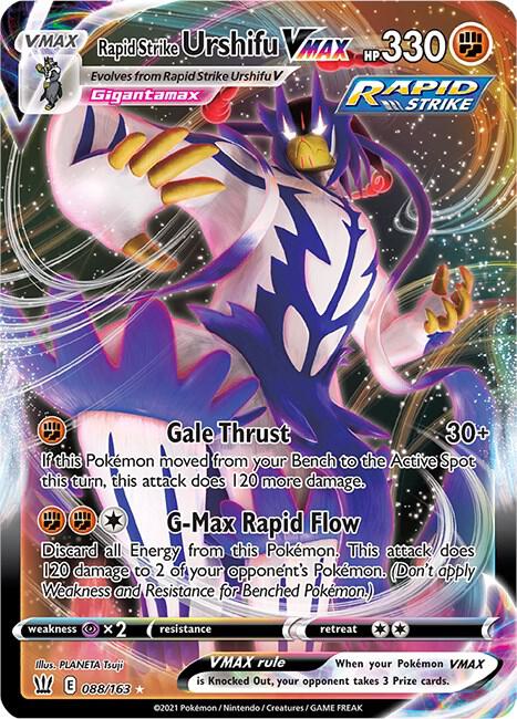 Rapid Strike Urshifu VMax - Foil