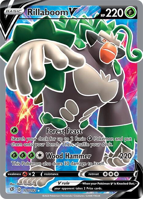 Rillaboom V - Full Art Foil