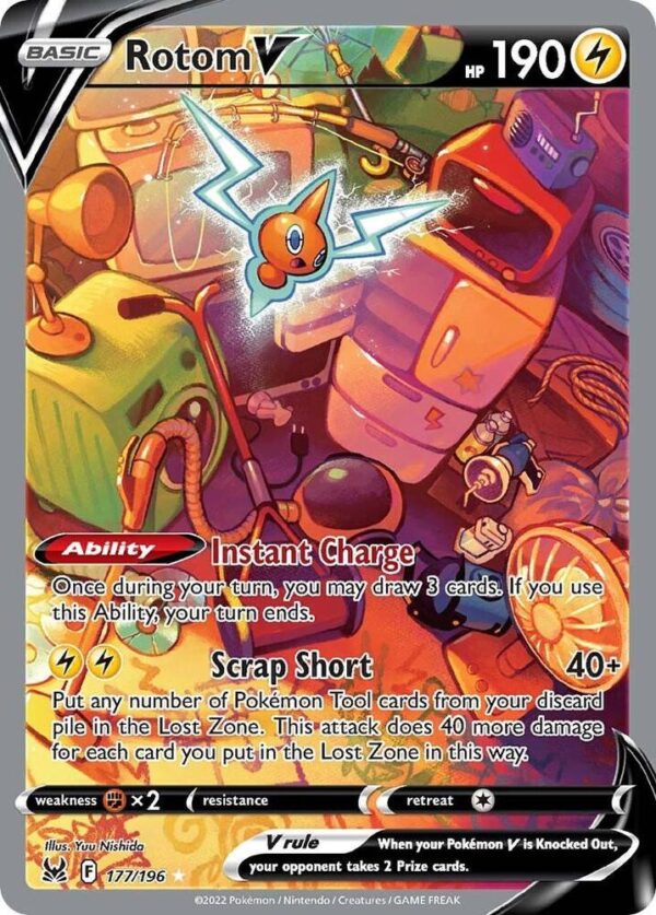Rotom V - Alt Art Foil