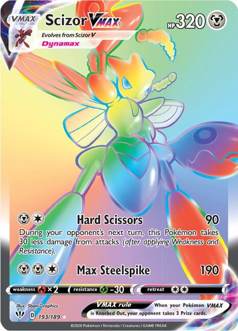 Scizor VMax - Secret Foil
