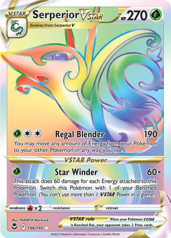 Serperior VStar - Secret Foil