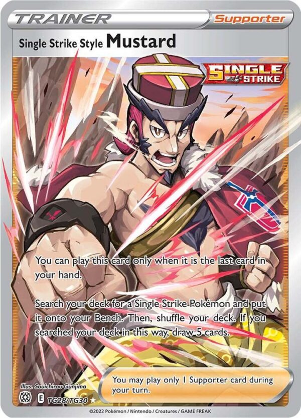 Single Strike Style Mustard - Full Art Foil