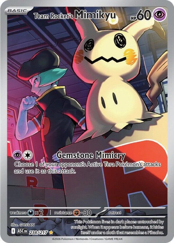 Team Rocket's Mimikyu - Foil