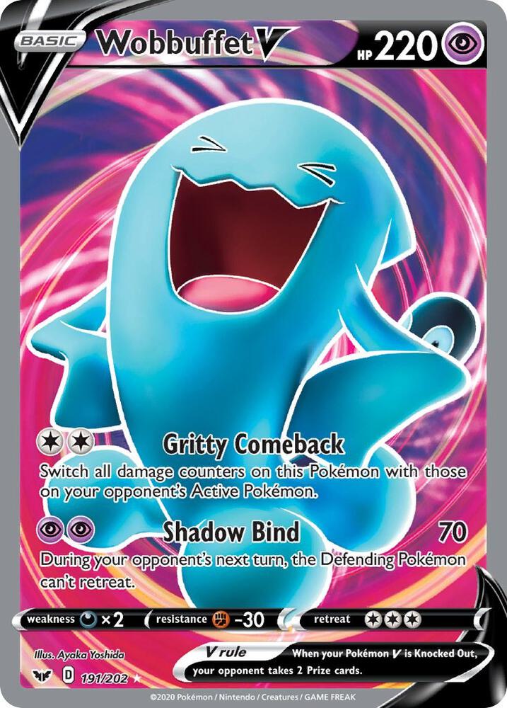 Wobbuffet V - Full Art Foil