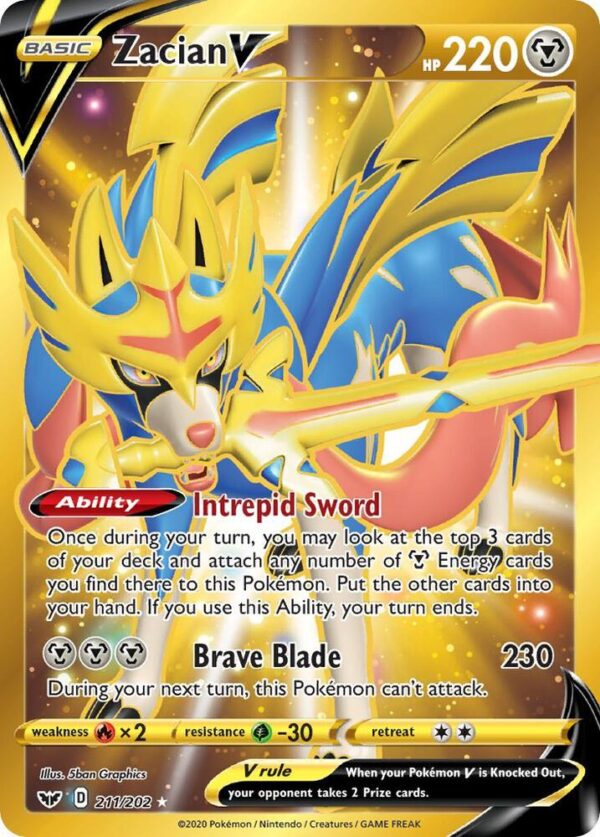 Zacian V - Secret Foil