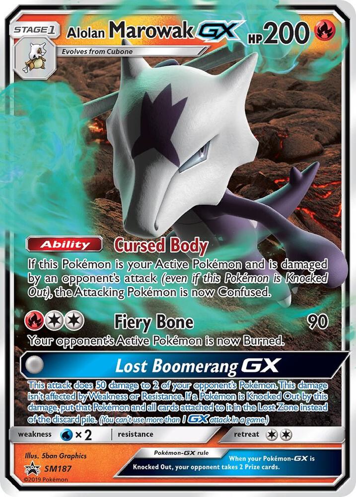 Alolan Marowak GX - Promo Foil