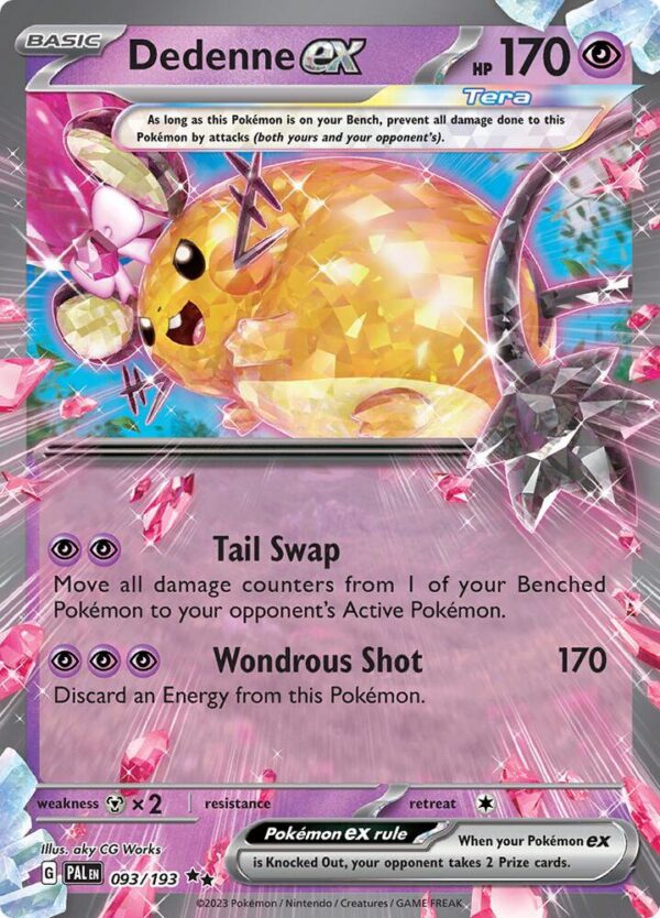 Dedenne ex - Foil