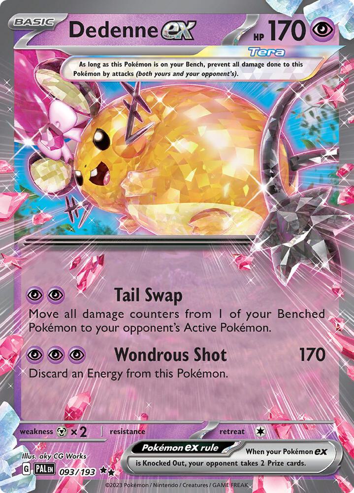 Dedenne ex - Foil