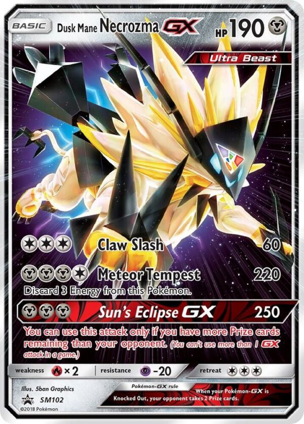 Dusk Mane Necrozma GX - Promo Foil