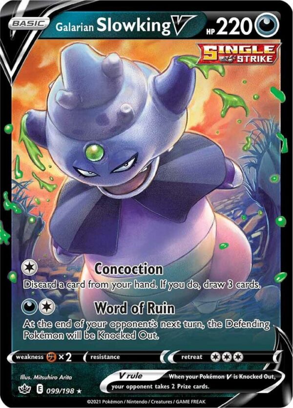 Galarian Slowking V - Foil