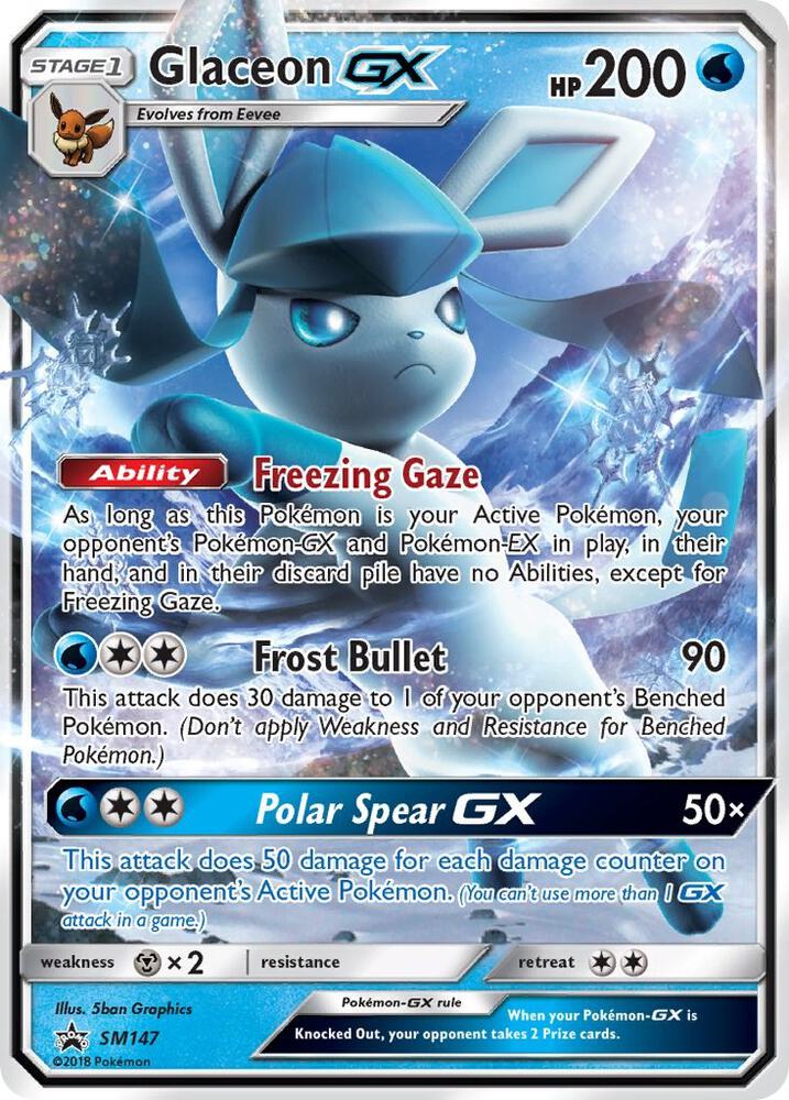 Glaceon GX - Promo Foil