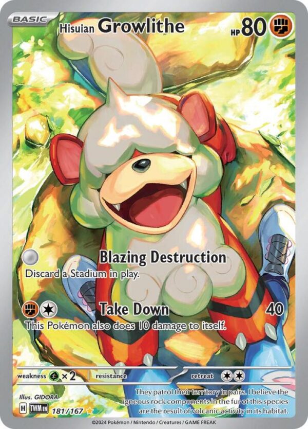 Hisuian Growlithe - Foil